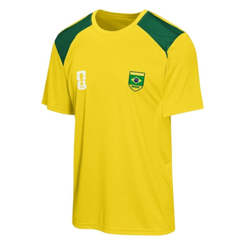 Brasil Childrens/Kids FIFA World Cup 26 T-Shirt / Yellow